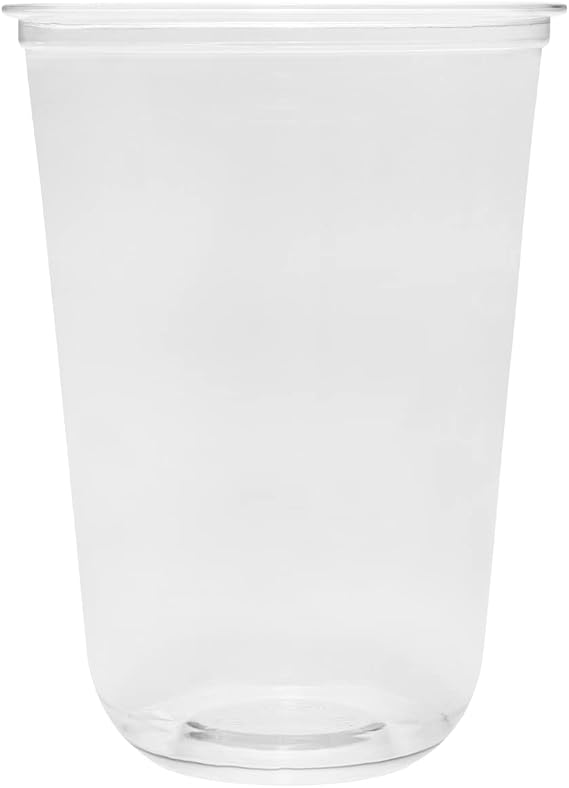 Karat 20oz PET Clear Cup, U-Shape (98mm) - 1,000 ct