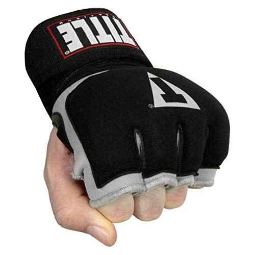 TITLE Boxing Platinum Prime Gel Fist Wraps 2.0 - Boxing Wraps, Quick Wraps Boxing, Boxing Quick Wraps, Boxing Hand Wraps, Hand Wraps for Boxing Gloves, MMA Gloves, Men Wrist Wraps Boxing