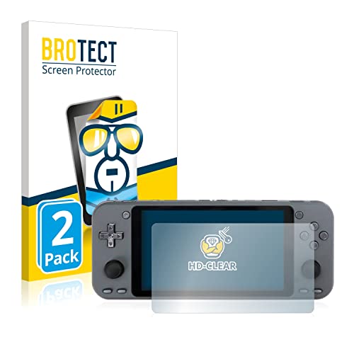 brotect 2-Pack Screen Protector Compatible with Hardkernel Odroid-Go Super - HD-Clear Protection Film