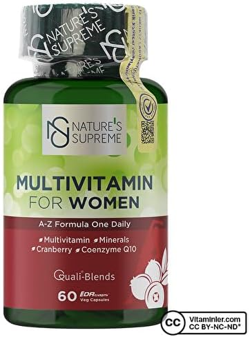 Nature's Supreme Multivitamin for Women 60 Kapsül
