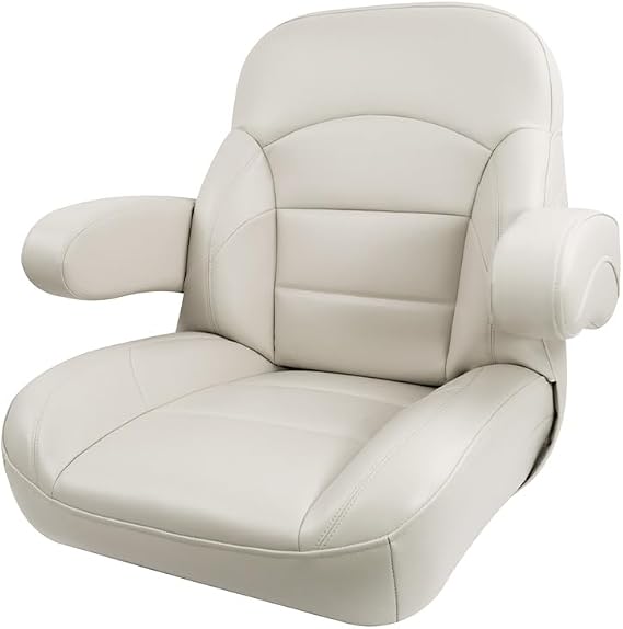 Toonmate Premium Captain's Boat Seat, Beige