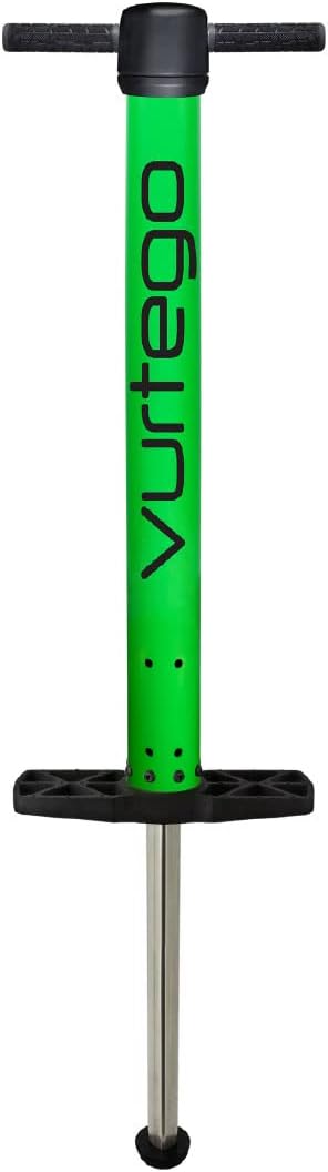 Vurtego V4 Pro - Air-Powered Adult Pogo Stick with Adjustable Spring, Capable of Jumping 10 Feet High, 75 lbs and Up, Various Sizes