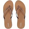 OKABASHI Women's Shoreline Flip Flop | Sculpted Footbeed for All-Day Comfort | Slip-Resistant & Waterproof | Sustainably Made in the USA