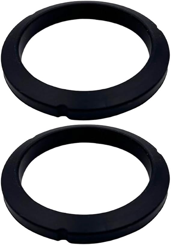 Group Head Seal Gasket, 73x56x10mm Silicone Replacement for for bezzera Espresso Machines, High Temperature Resistant Black Gasket