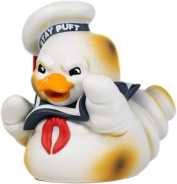 TUBBZ First Edition: Ghostbusters - Stay Puft Burnt Cosplaying Rubber Duck Vinyl Figure