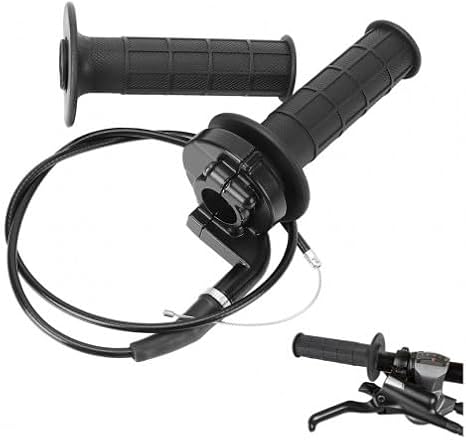 Throttle Handle Grip Motorcycle Accelerator, With 1m Throttle Cable, Compatible with Most Dirt Bikes and Pocket Bikes