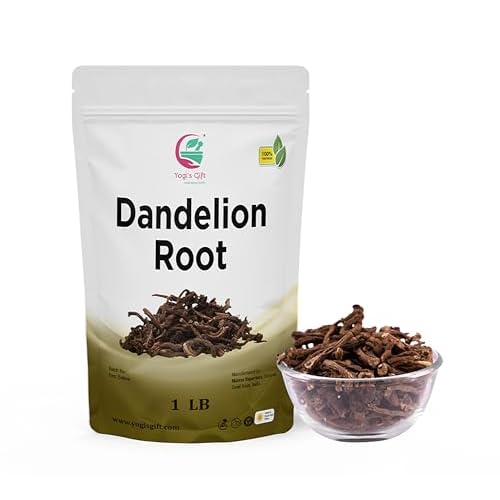 Dandelion Root 1 LB | Raw and Whole root | by Yogis Gift