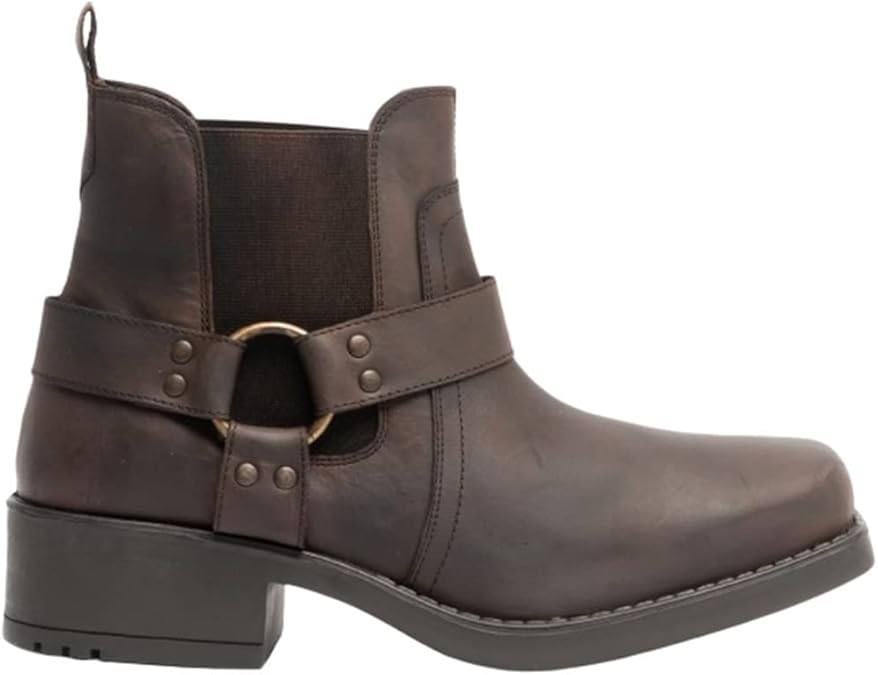 Gringos M486B Mens Chelsea Boots In Dark Brown .