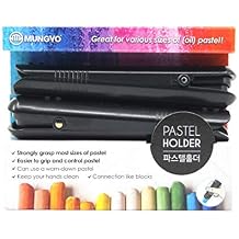 Mungyo Soft Oil Pastels Holder, Chalk Holder 2pcs, Great for various size of pastel