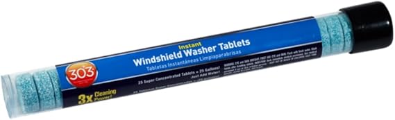 303 Automotive Instant Windshield Washer, 25 Tablets
