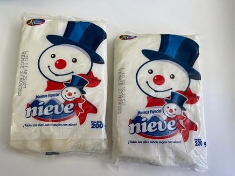 Manteca Nieve De El Salvador 2 Pack