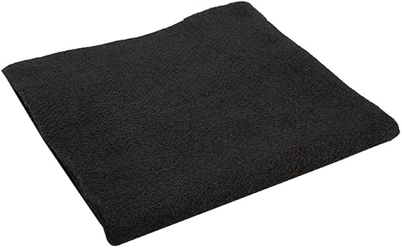 T-HOT High Temp Felt Carbon Fiber Welding Blanket Black Flame Resistant High Heat Fabric Mat Pad for Soldering Welder 12x12inch/36x36inch Insulated Welding Blanket Fireproof