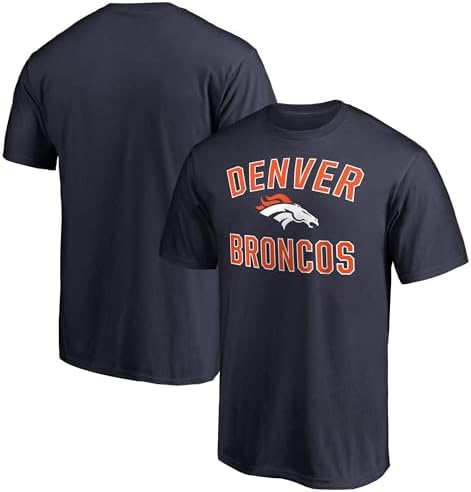 Mens Navy Denver Broncos Victory Arch T-Shirt