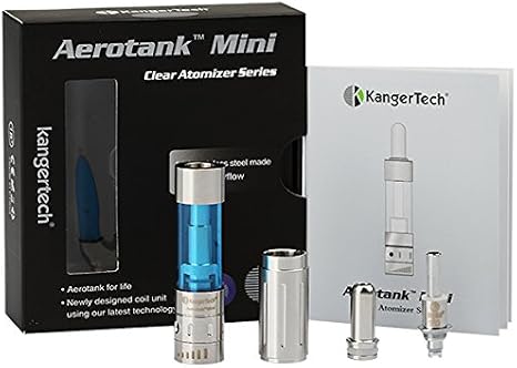 KangerTech Aerotank Mini Air Flow Control BDCC 1.3ml Pyrex Glass Catomizer Blue