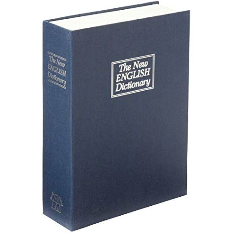 BNF Faux Dictionary Safe, For Locking up Valuables and Hiding Them In Plain Sight