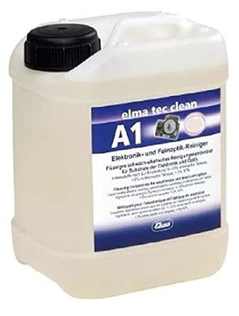 Elma Tec Clean A1 2.5 Liter Ultrasonic Cleaning Solution