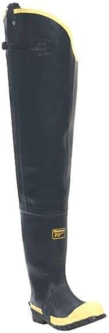 LaCrosse Storm Hip 31 Mens Insulated Steel Toe Work Boots featuring Foam Insulation, Natural Rubber Construction, and Grippy Trac-Lite Outsole