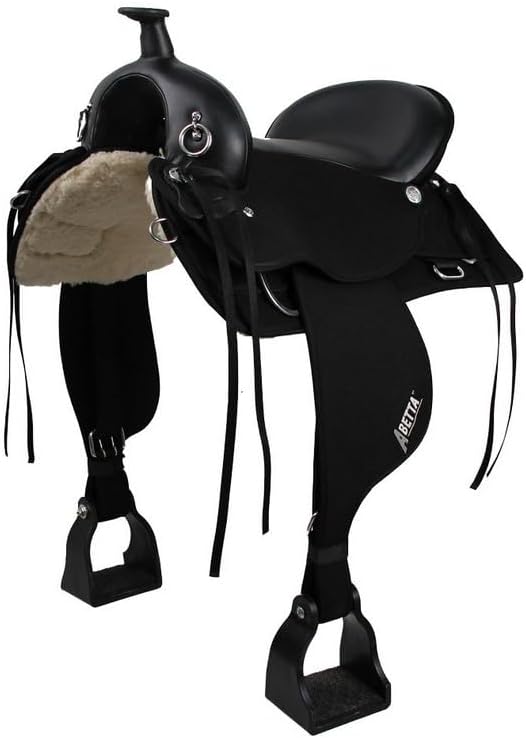 Abetta Brushpopper Trail Saddle 18 Black