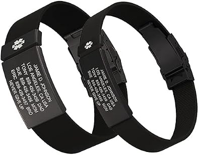 ROAD iD Premium Medical Alert Bracelets for Women & Men