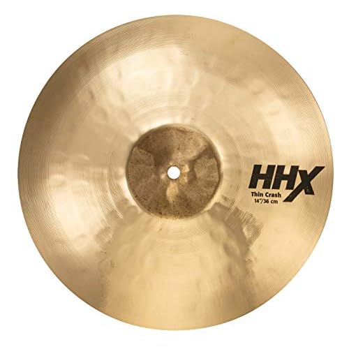 SABIAN 14 HHX Thin Crash Cymbal, Brilliant Finish