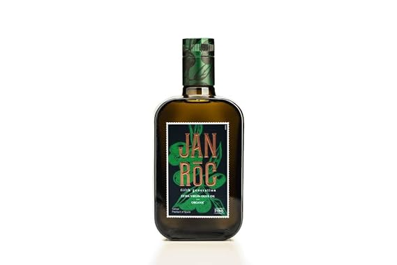 Pons. Janiroc. Organic Extra Virgin Olive Oil. Varietal Garden. Fifth Generation. 500ml (16.91oz)