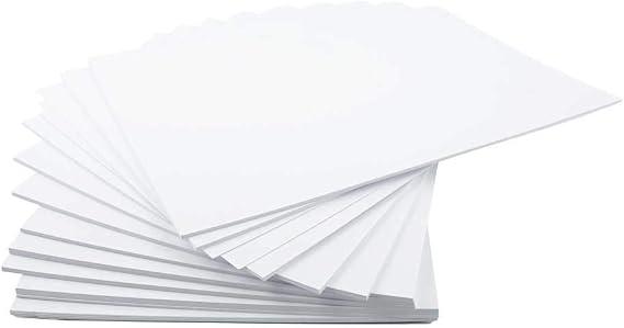 House of Card & Paper 100 Sheets A5 White Card 160gsm