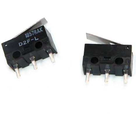 Gaming Mouse Micro Switch Mouse Button with Pressing Handle D2F-L D2F-01L D2F-FL D2F-01FL D2F-L2 D2F-L3 D2F-L-D3 D2F-FL-D3 - (Color: D2F-L)