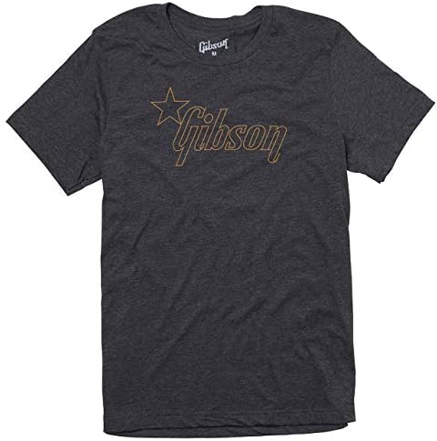 Gibson Star Logo Tee Charcoal