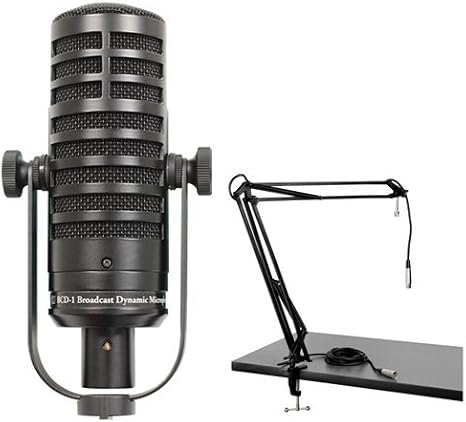 MXL BCD-1 Live Broadcast Dynamic Microphone Podcaster Package