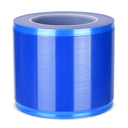 1200pcs Barrier Film Roll Disposable Tattoo Barrier Film Dental Barrier Film Perforated Adhesive Barrier Tape Sheets Tattoo Supplies Blue
