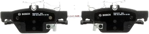 BOSCH BC1808 QuietCast Premium Ceramic Disc Brake Pad Set - Rear