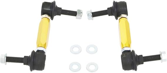 Whiteline KLC110 Sway Bar Link Kit, Black