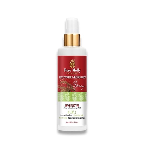 Rice Water & Rosemary Spray, 4 in 1, 6.8 fl oz