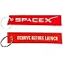 Space X REMOVE BEFORE LAUNCH Keychain or Luggage Tag or zipper pull SpaceX