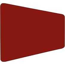 Gaming Player Mouse Pad, Non-Slip Base Gamer Mousepad, Table Protective Table Mat, Office Keyboard and Mouse Pad (Red, 70x30 cm - L)