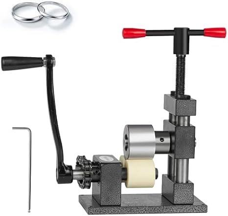 Ring Press Bender Machine, Jewelry Rolling Mill, Metal Ring Shaping Tool for Spoon Rings, Spoon Maker, Metal Working & Jewelry Craft