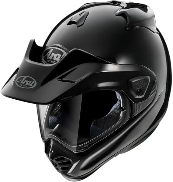Arai Helmets XD-5 Solid Helmet (Medium, Black)