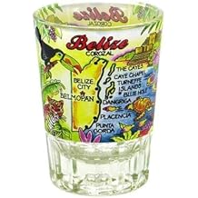 Belize Double Shot Glass