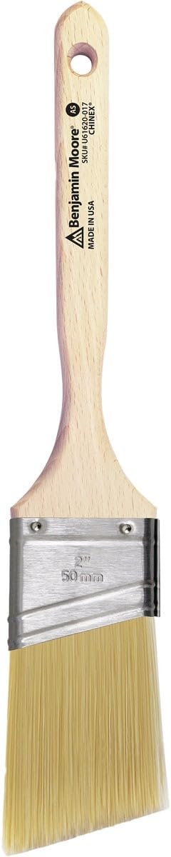 Benjamin Moore U61620-017 Chinex Paint Brush, Chinex Extra Firm Angle Sash, 2"