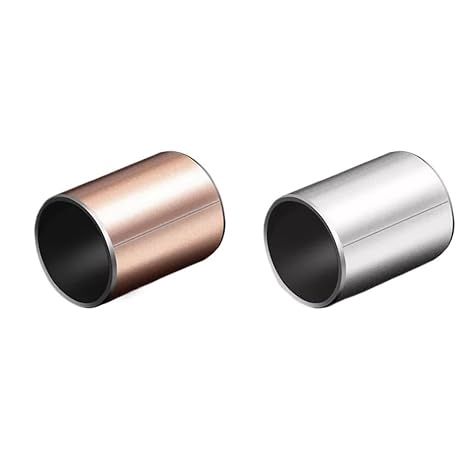 10Pcs Self-Lubricating Sleeve Bearings, 5mm to 17mm ID, Composite Steel/Zinc Bushings(10x12x25mm)