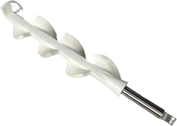 Beater Rod Spare Part, Compatible for Carpigiani Soft Ice Cream Machine Auger Rod Accessory Replacement of Ice Cream Maker Scraper
