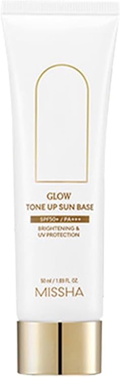 MISSHA Makeup Some 50 milliliters Glow Tone Up Sun Base SPF50 PA Offering Smooth, Bright and Sparkling Appearance