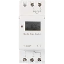 THC 30A Digital Timer Switch Programmable Control Time Timing Timer Relay Switch 12V Electronic Switch