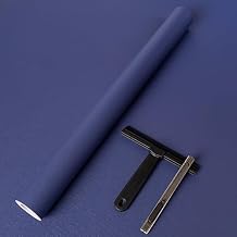 practicalWs Blue Wallpaper Peel and Stick with Tools, Modern Removable Blue Matte Wall Paper for Bedroom, 17.7'' x 590.5'' Self-Adhesive Thickened Blues Contact Paper for Cabinets and Drawers