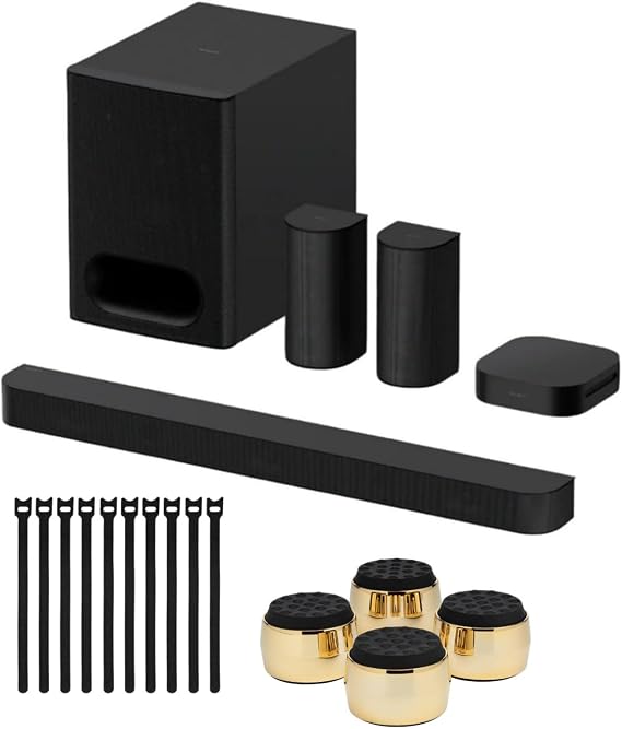 Sony BRAVIA Theater System 6 5.1ch Dolby Atmos Soundbar System Bundle