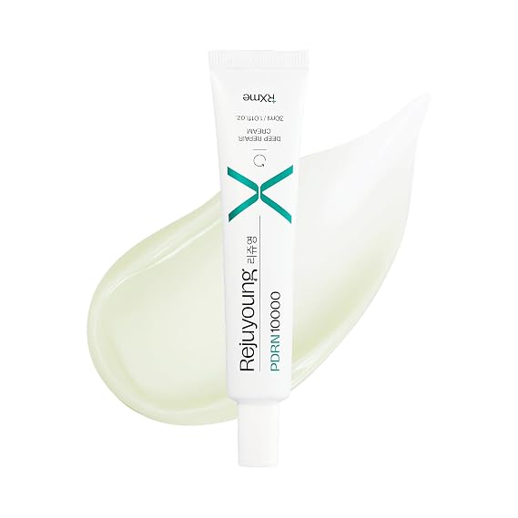 Rejuyoung Korean Pharmacy-Distributed PDRN Cream High-Concentration 10,000 ppm White Salmon PDRN Revitalizing Moisturizer Clinically Tested, Suitable for Sensitive Skin 30ml/1.01 fl oz