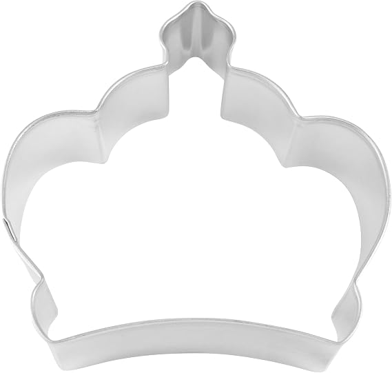 R&M Crown Imperial Cookie Cutter, 3.5-Inch, in Durable, Economical, Tinplated Steel