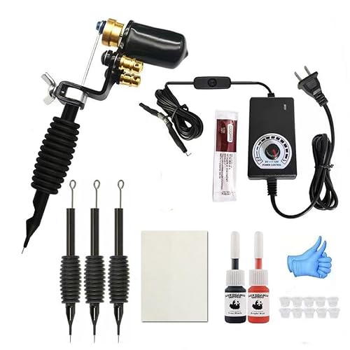 Complete Tattoo Kit for Beginners Tattoo Supply Kit 1 Pro Tattoo Machine Kit Tattoo Supplies