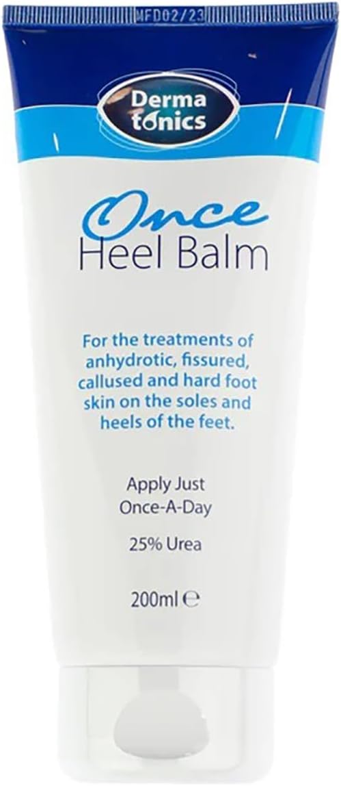 Dermatonics Once Heel Balm, Urea Foot Cream, 200ml