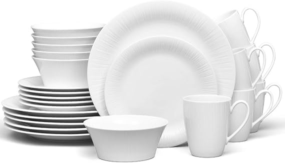 Noritake Conifere 24-Piece Dinnerware Set, Service for 6